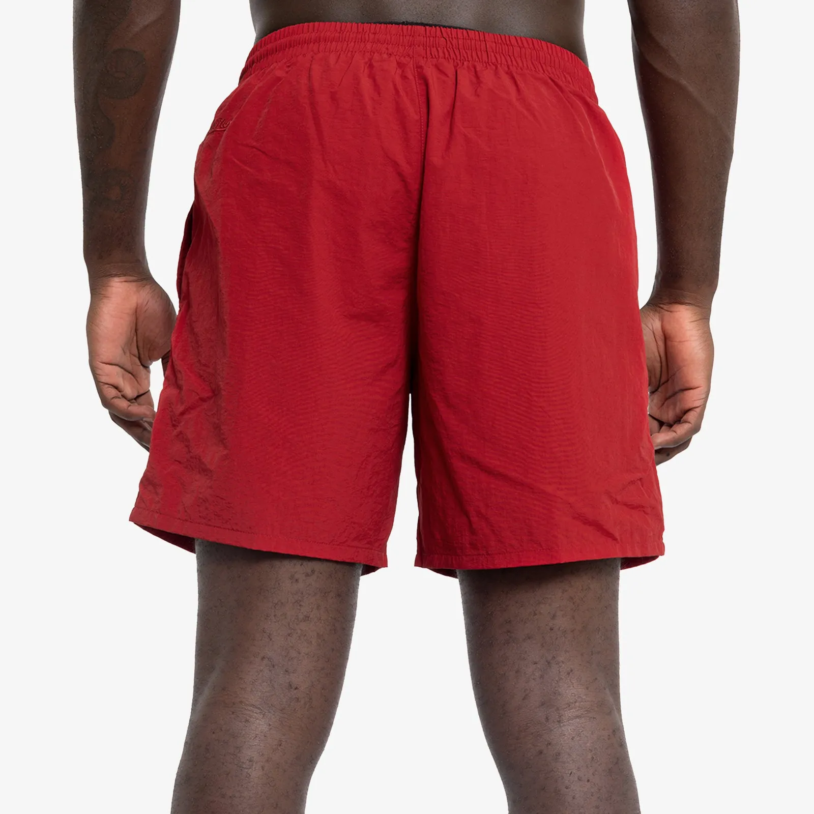 Chicago Bulls Heritage NBA Champs Woven Shorts - Red