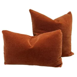 CINNAMON MOHAIR PILLOW