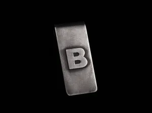 Classic PB Money Clip with Custom Monogram