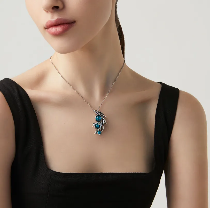 Collier Giovanni Raspini - Posidonia, Argent, Nacre et Quartz (11478)