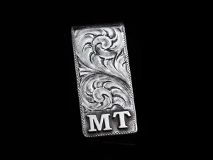 Custom 2 Initial Money Clip