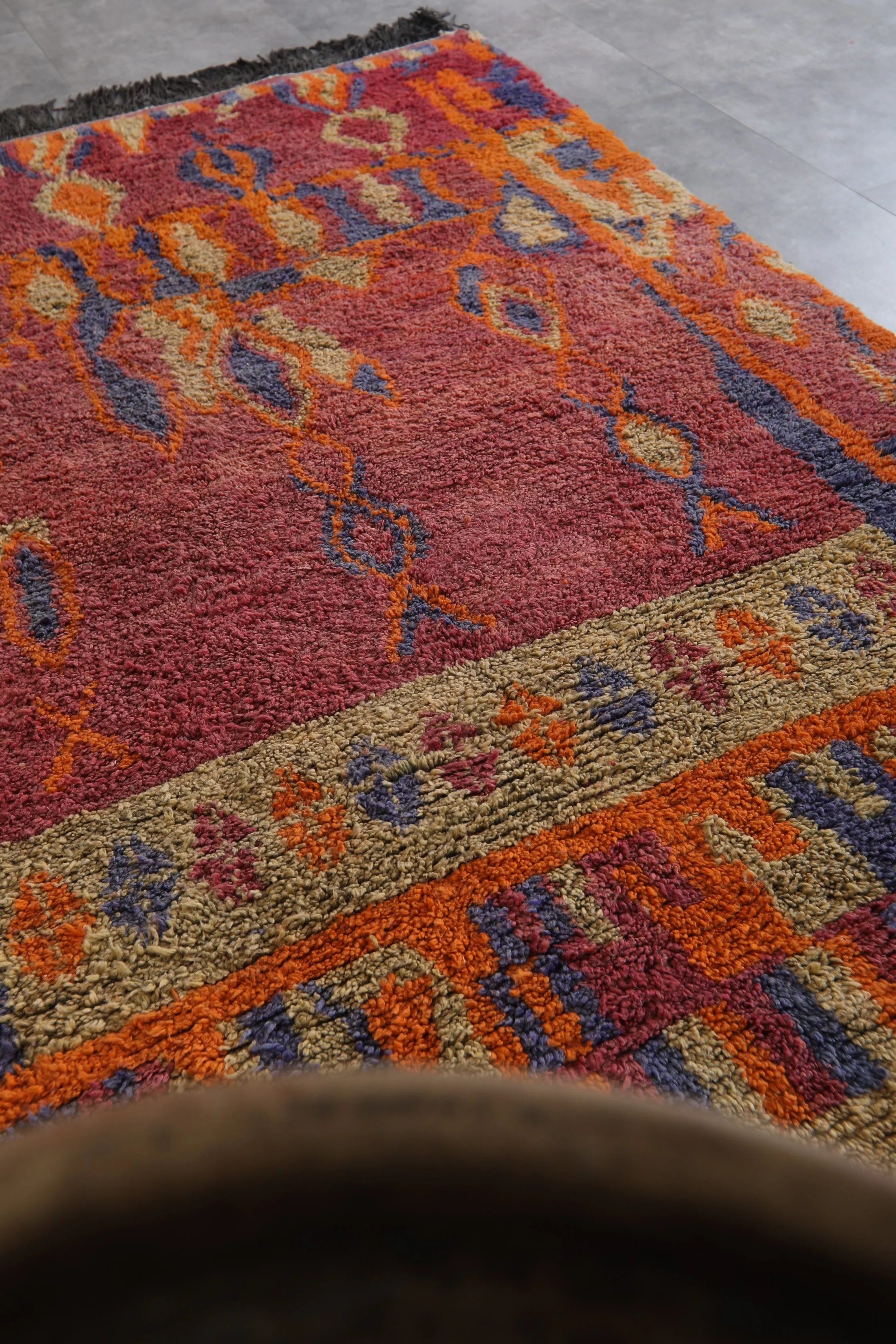 Custom Azilal rug - Authentic handmade Beni rug