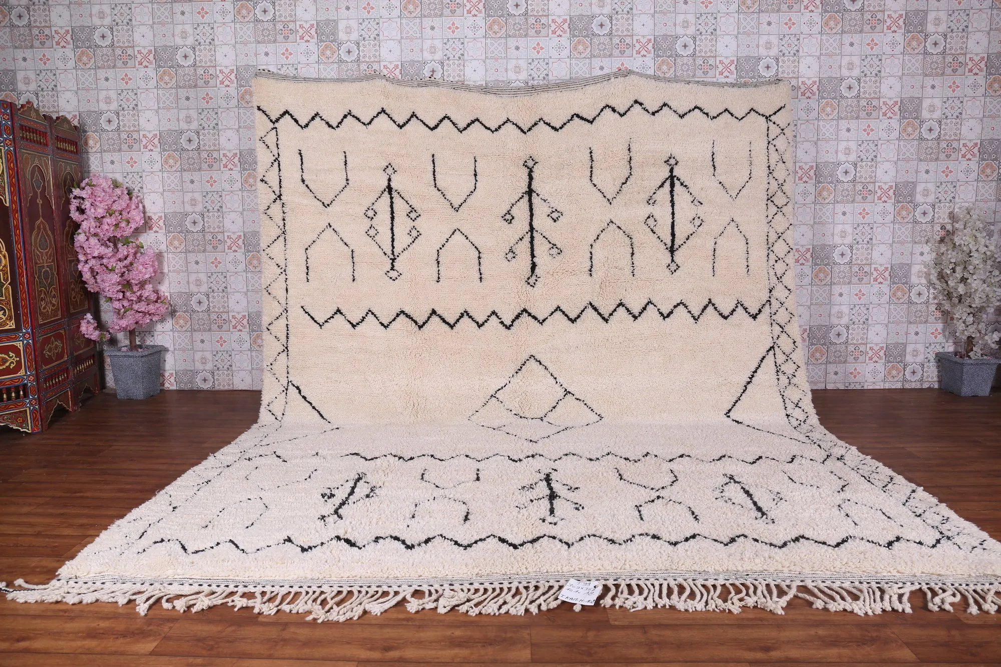 Custom Berber rug - Hand woven moroccan rug - Wool rug