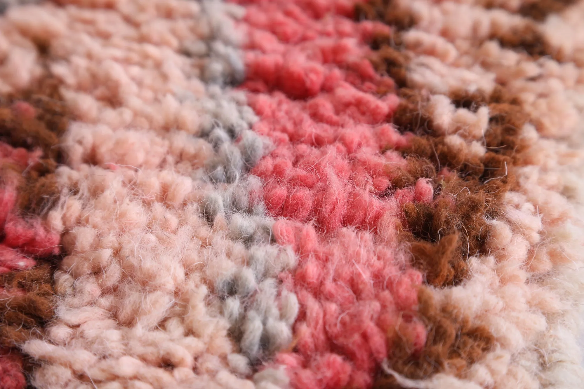 Custom Solid Moroccan rug - hand knotted carpet - Wool rug