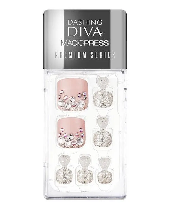 Dashing Diva Magic Press Pedi Rose Kiss