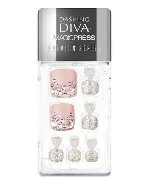 Dashing Diva Magic Press Pedi Rose Kiss