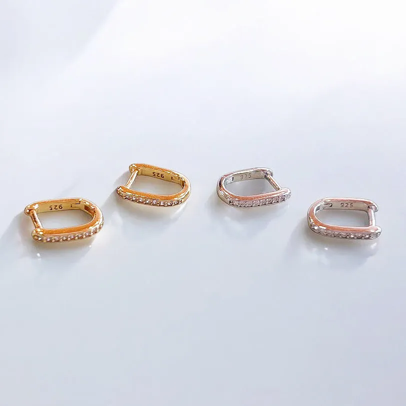 Dazzle Loop Mini Earring