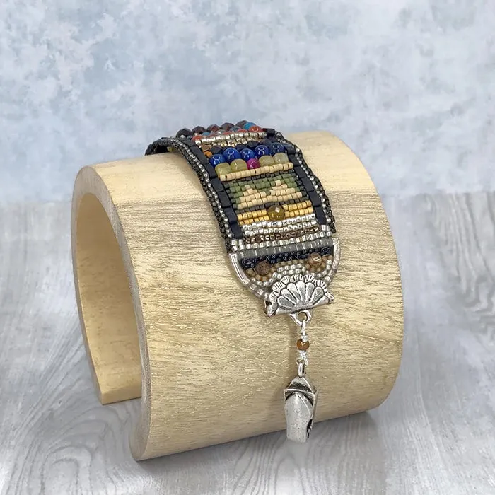 Destiny at Dusk Gemstone Band Bracelet