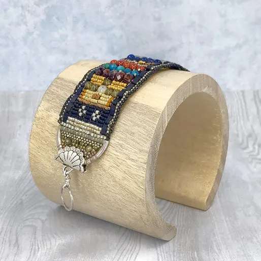 Destiny at Dusk Gemstone Band Bracelet