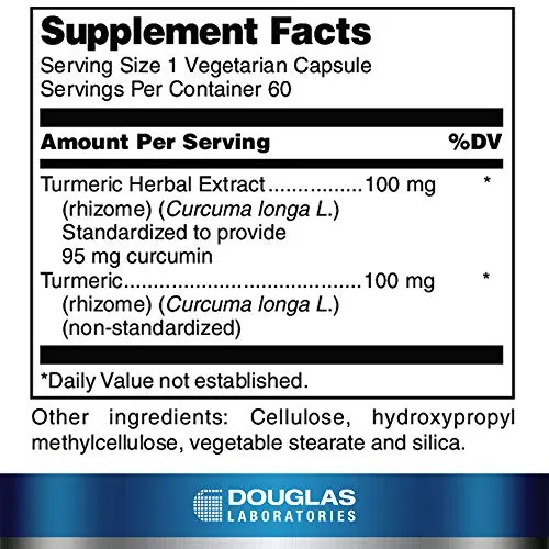 Douglas Laboratories® – Turmeric Max-V – 60 caps, 1