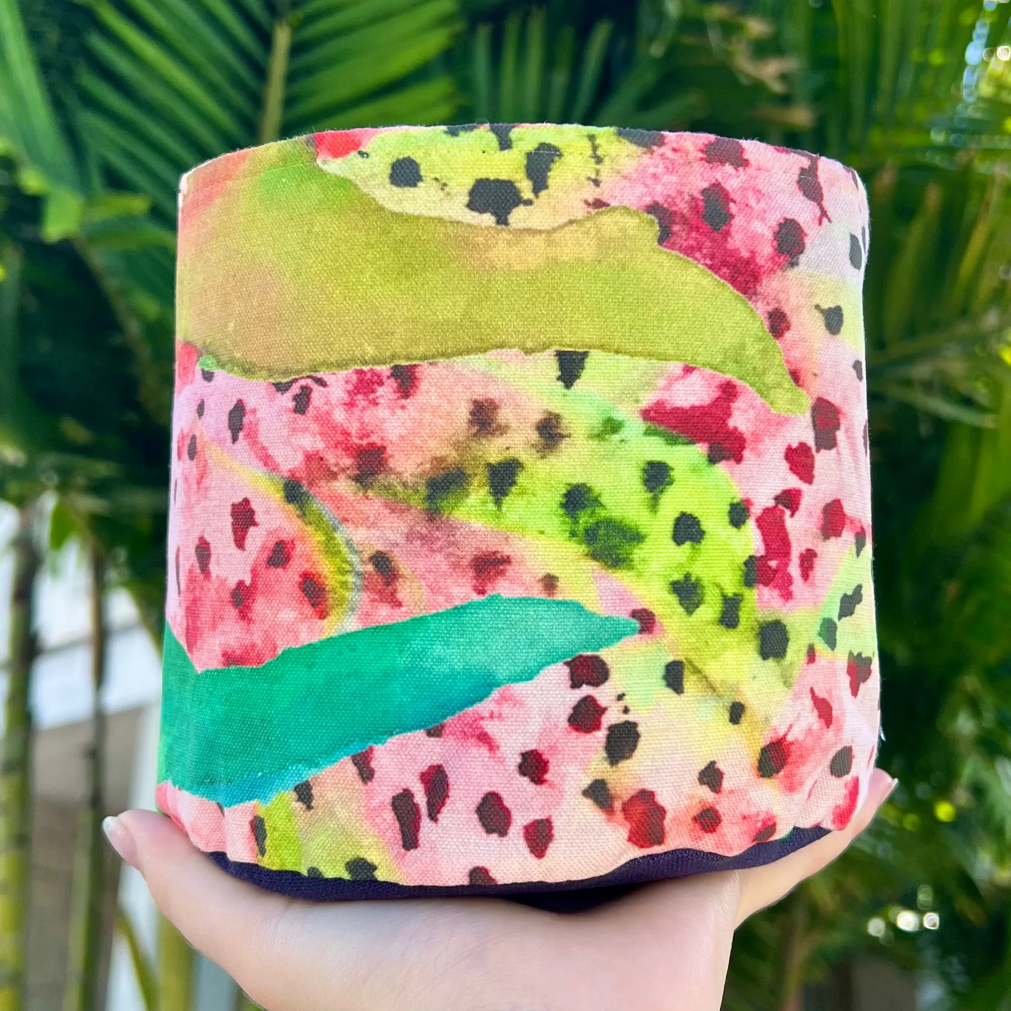 Dragonfruit Dreams Fabric Organizer/Plant Sack