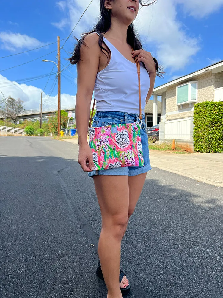 Dragonfruit Dreams Small Crossbody Purse
