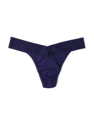 DreamEase® Original Rise Thong Indigo Blue