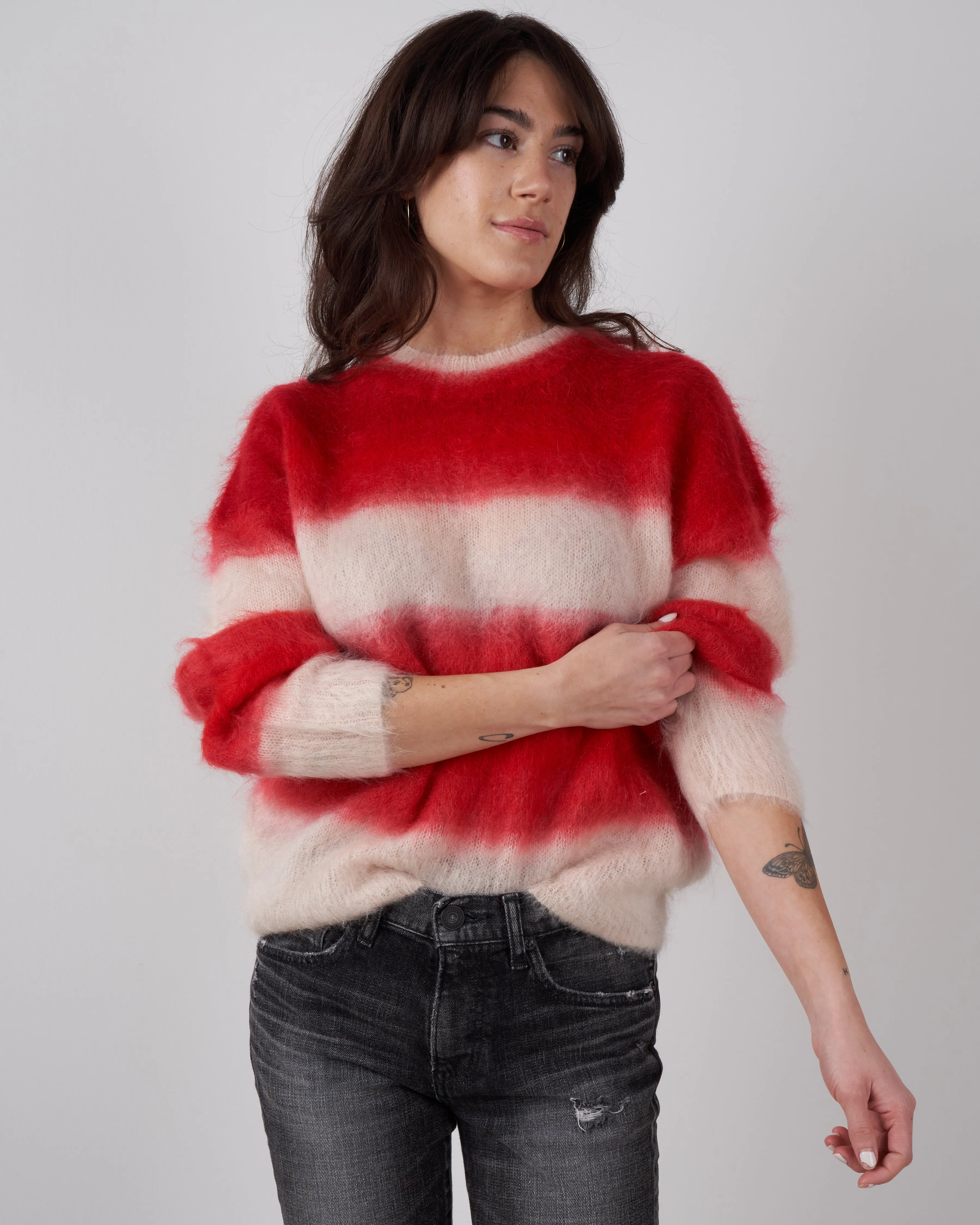 drussell sweater - red