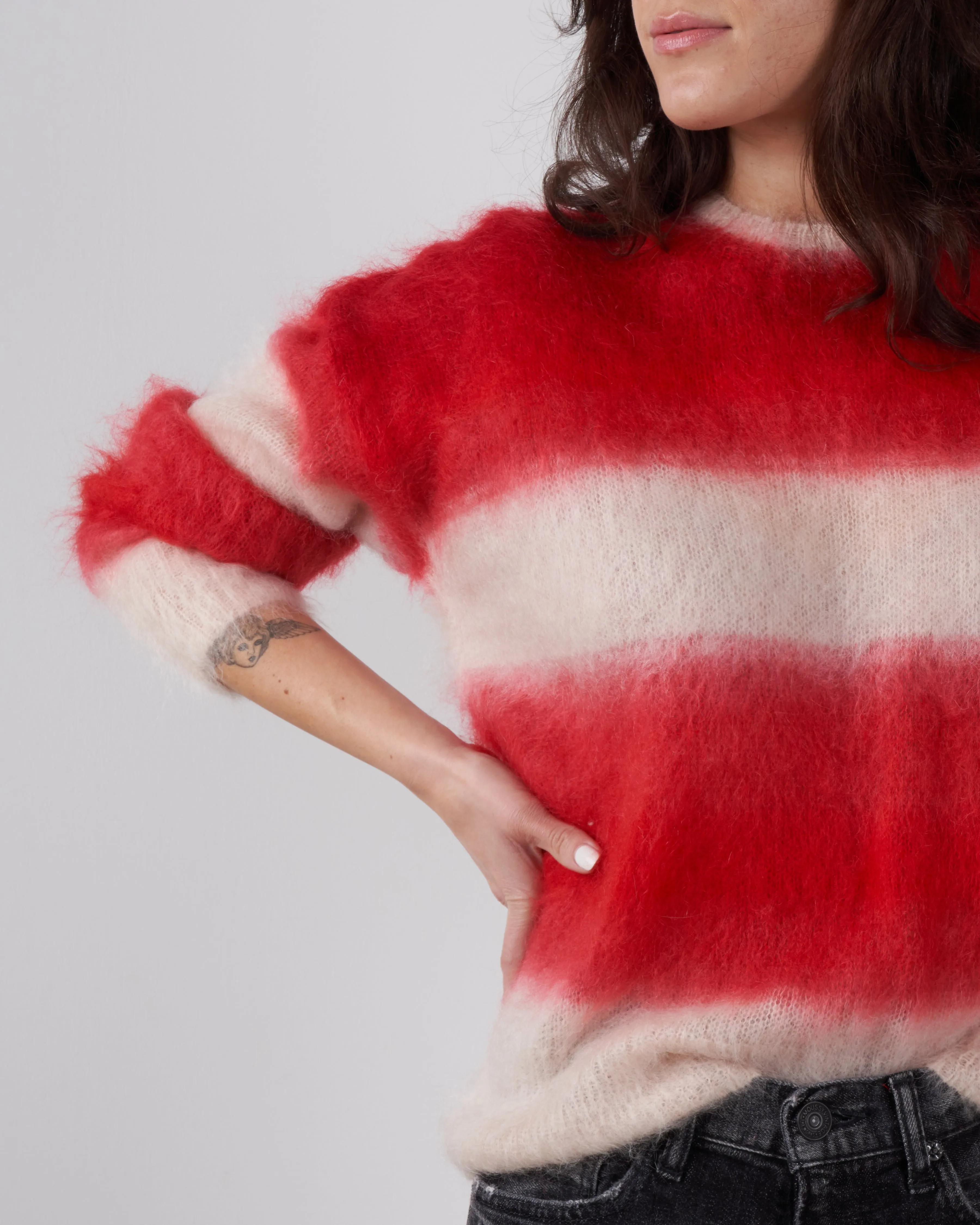drussell sweater - red