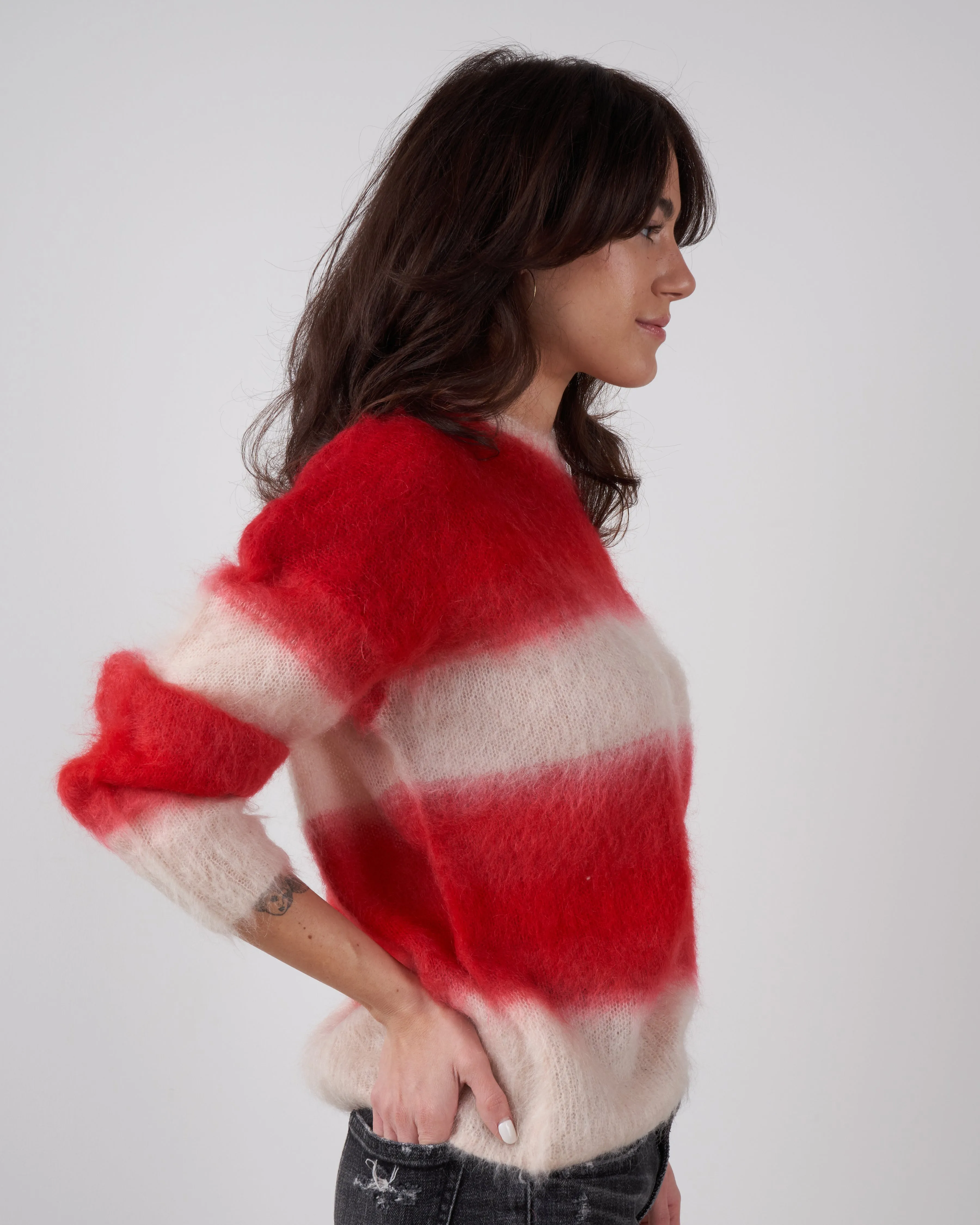 drussell sweater - red