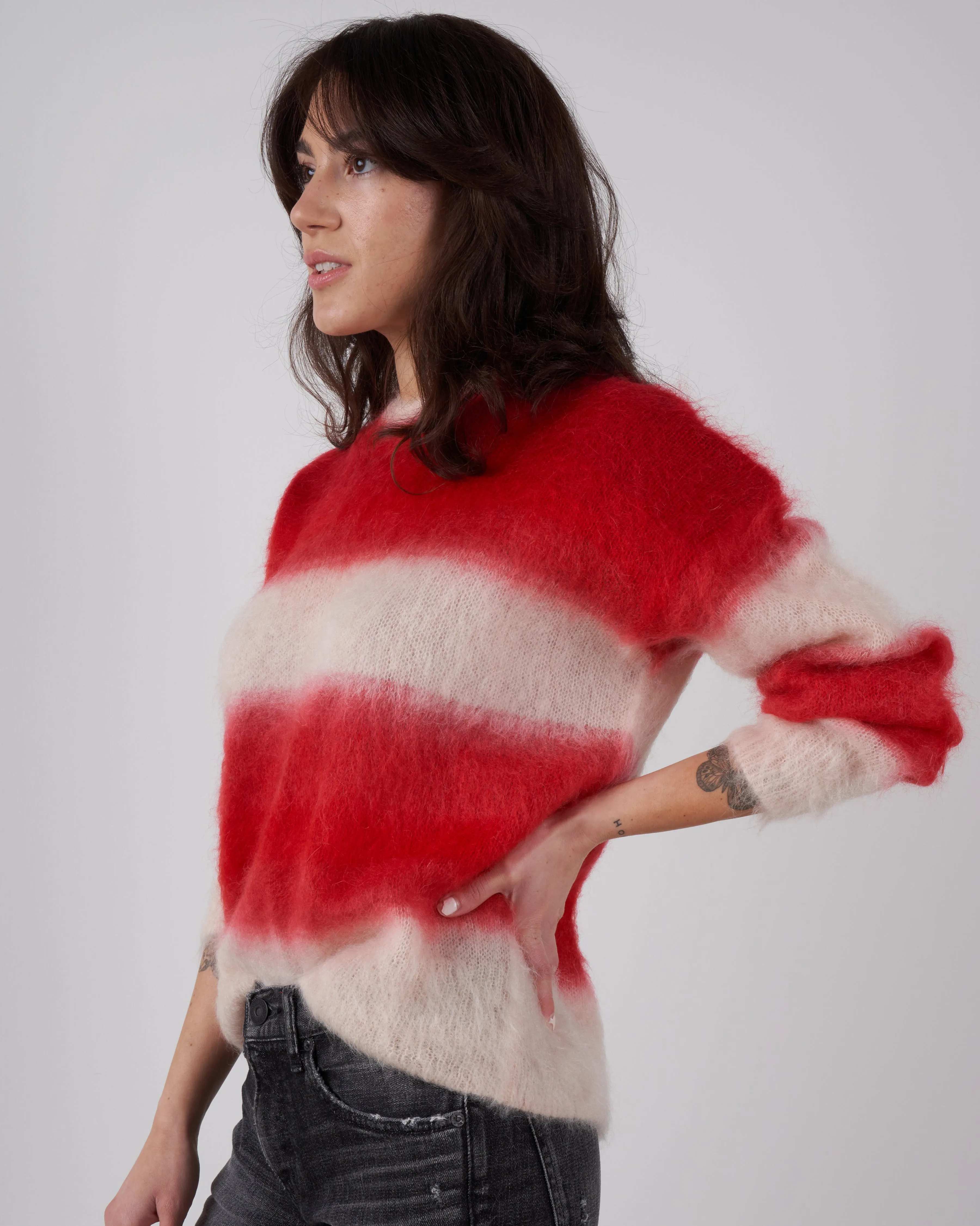 drussell sweater - red