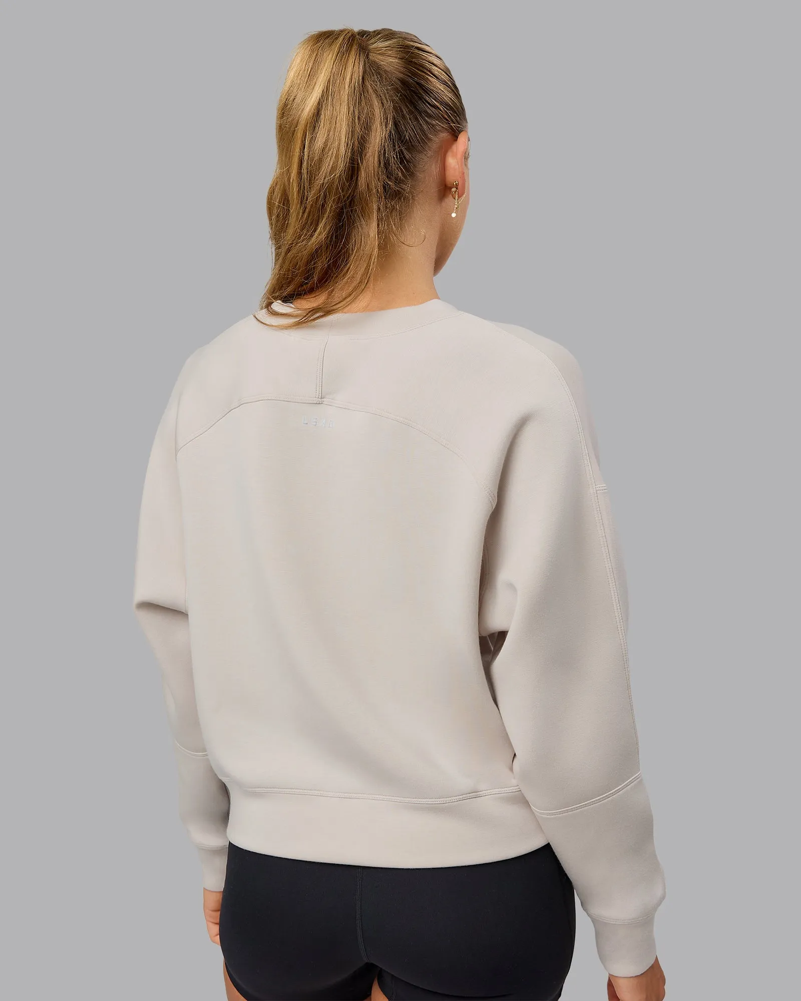 Elevate SoftTouch Crew Neck Sweater - Shale Beige
