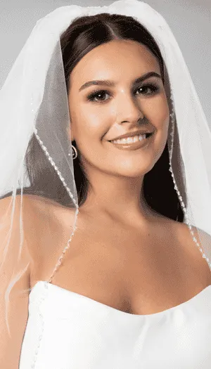 Ella Crystal Edge Veil
