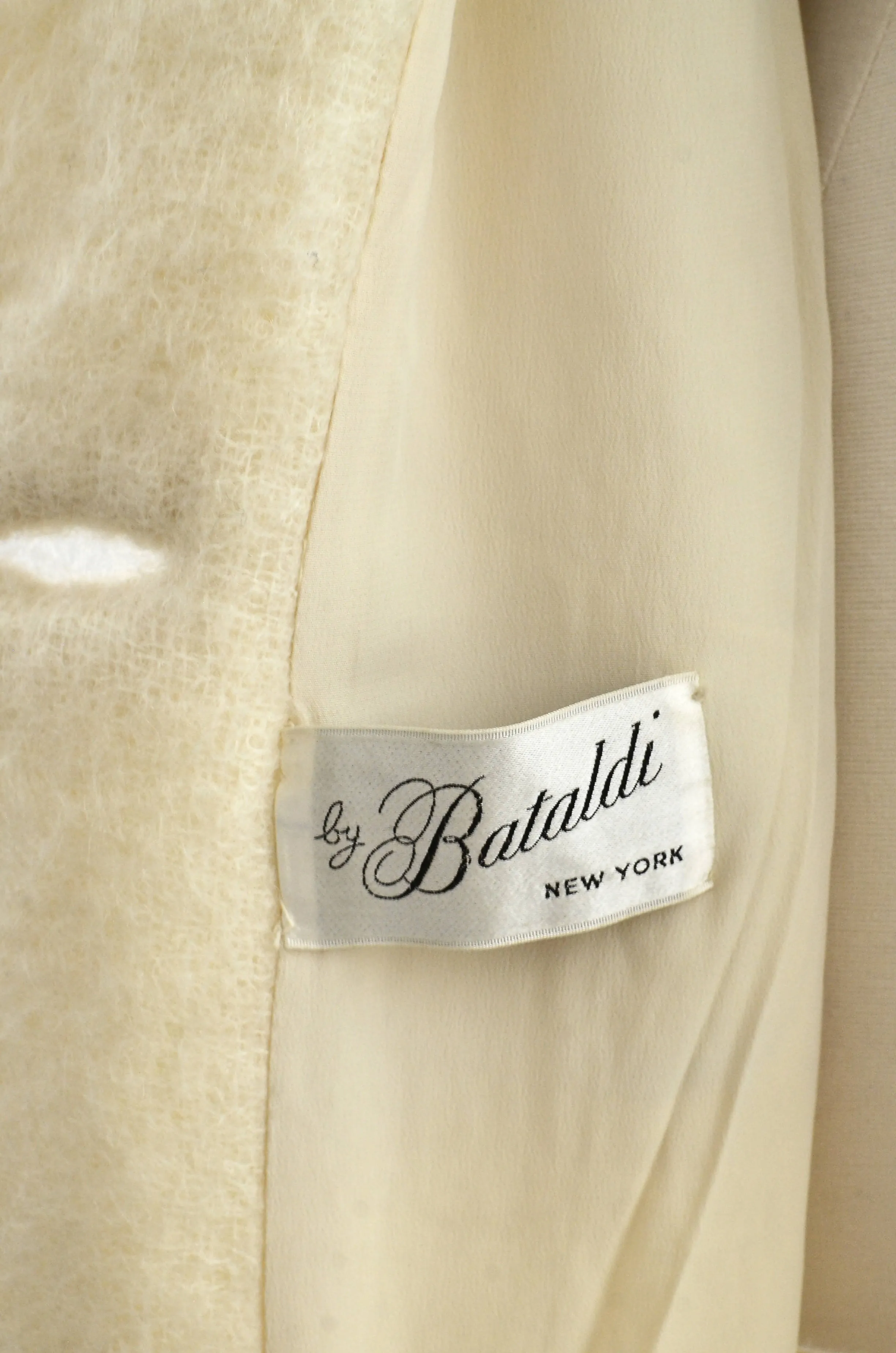 Embroidered Mohair Coat