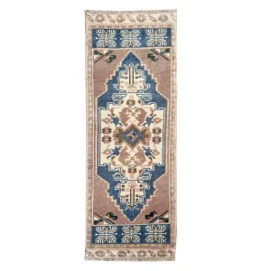 ER23 Handwoven Vintage Rug 1'3x3'4