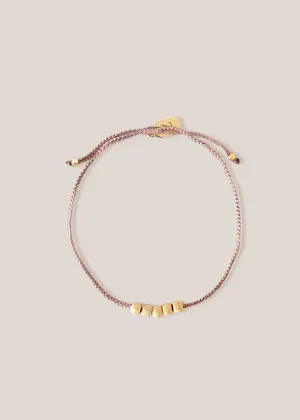 Essence Silk Bracelet / gold