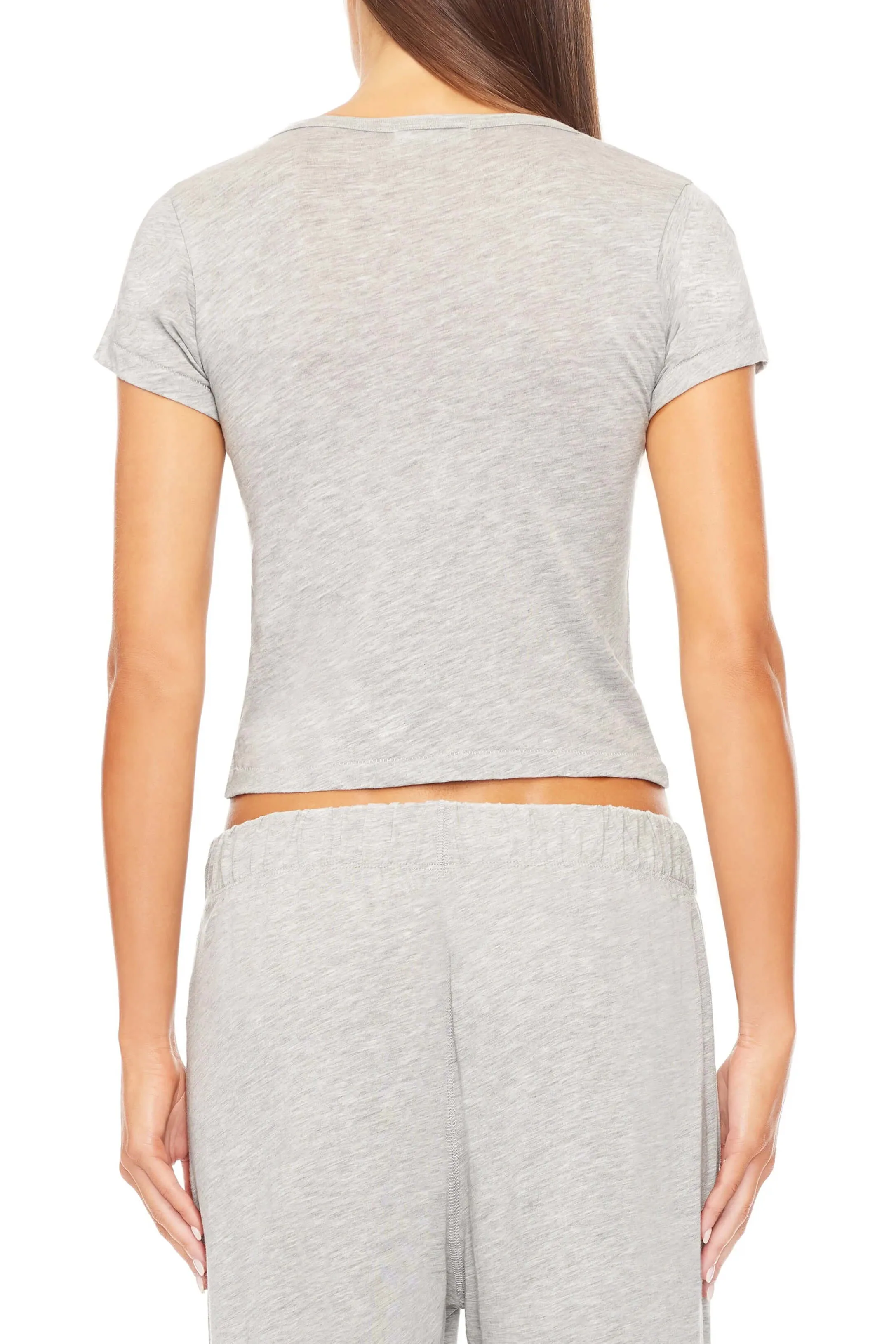 Eterne - Baby Tee in Heather Grey