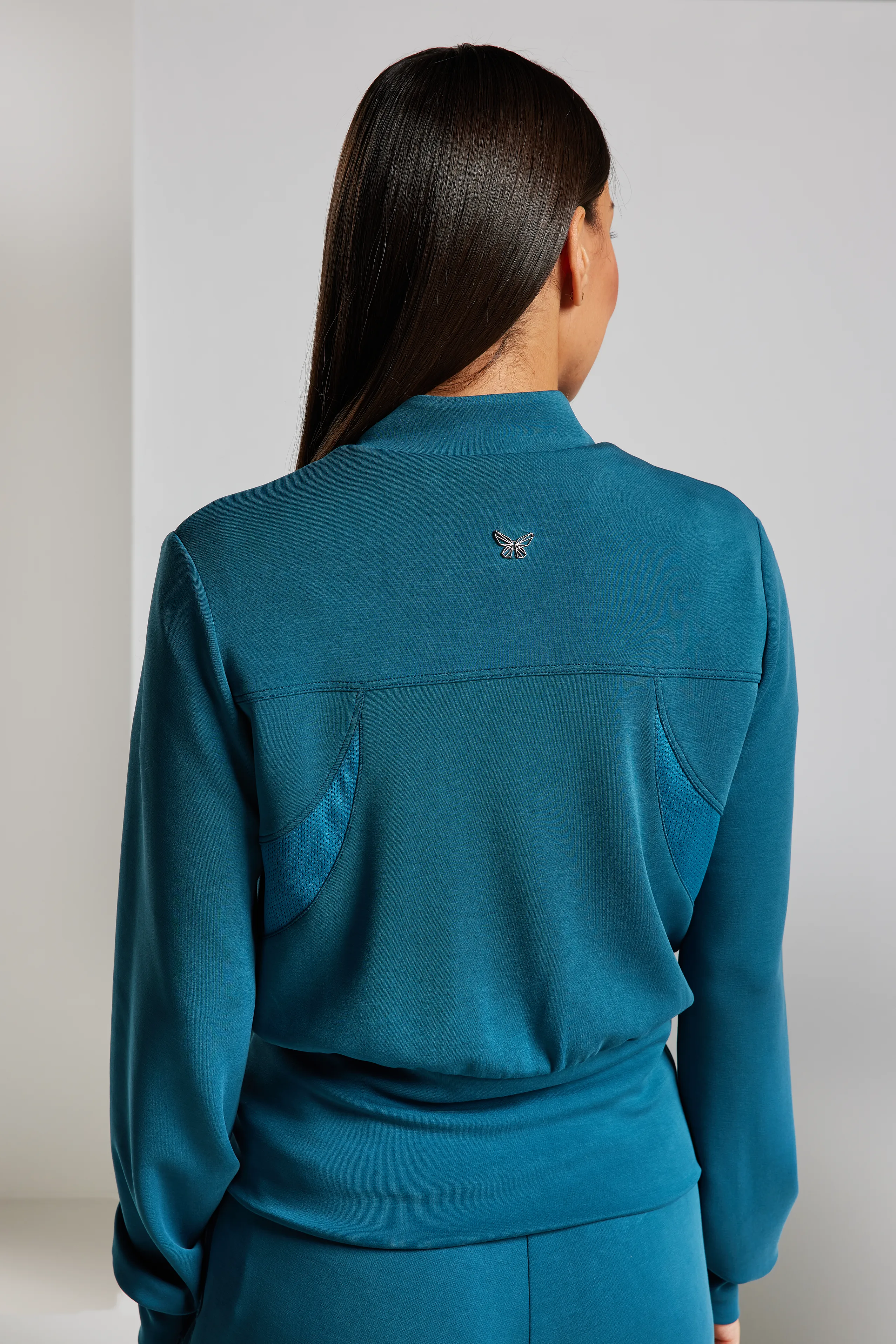 Everywhere Zip Up Jacket - Teal