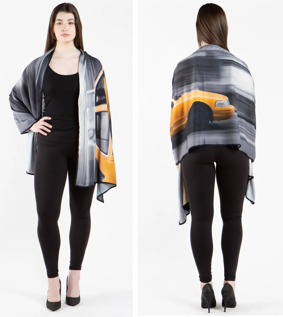 Extra Large NYC Taxi Cab Shawl