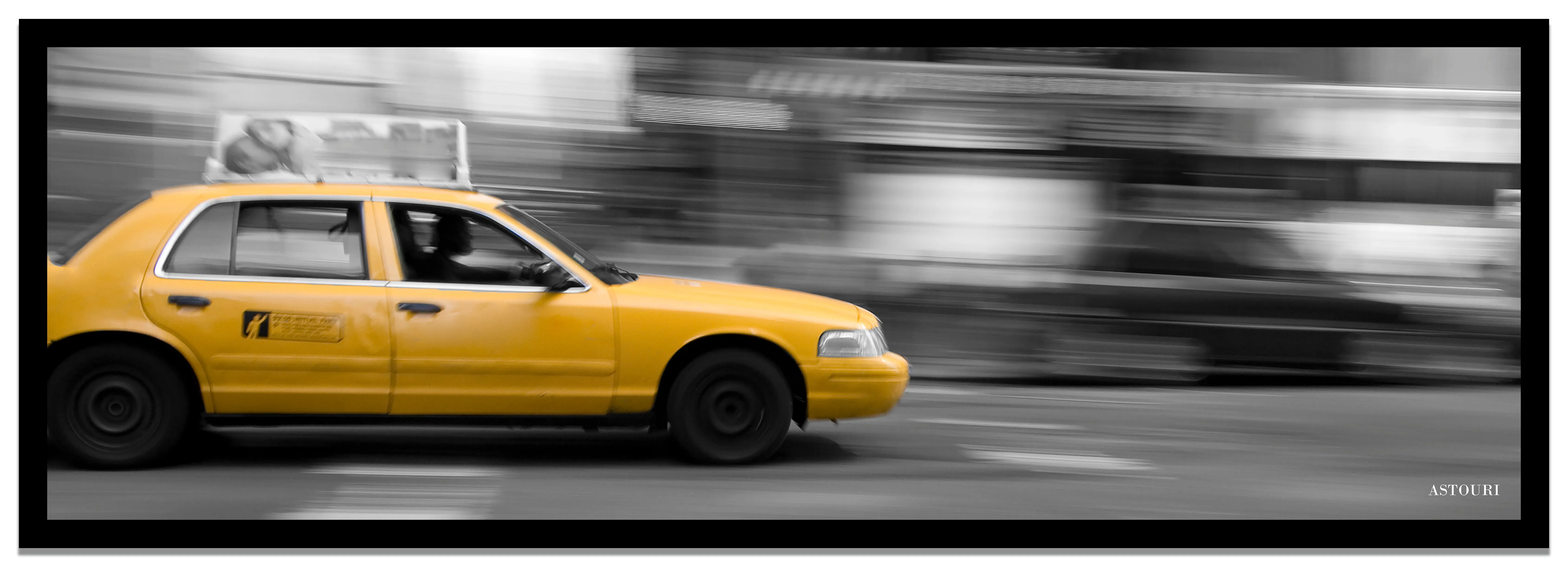 Extra Large NYC Taxi Cab Shawl