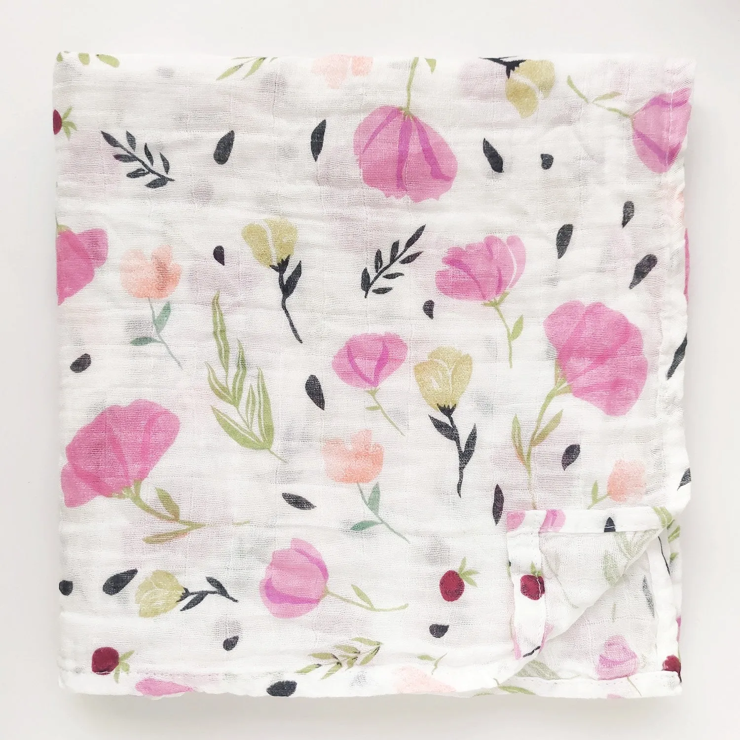 Extra Large Wildflower Cotton Muslin