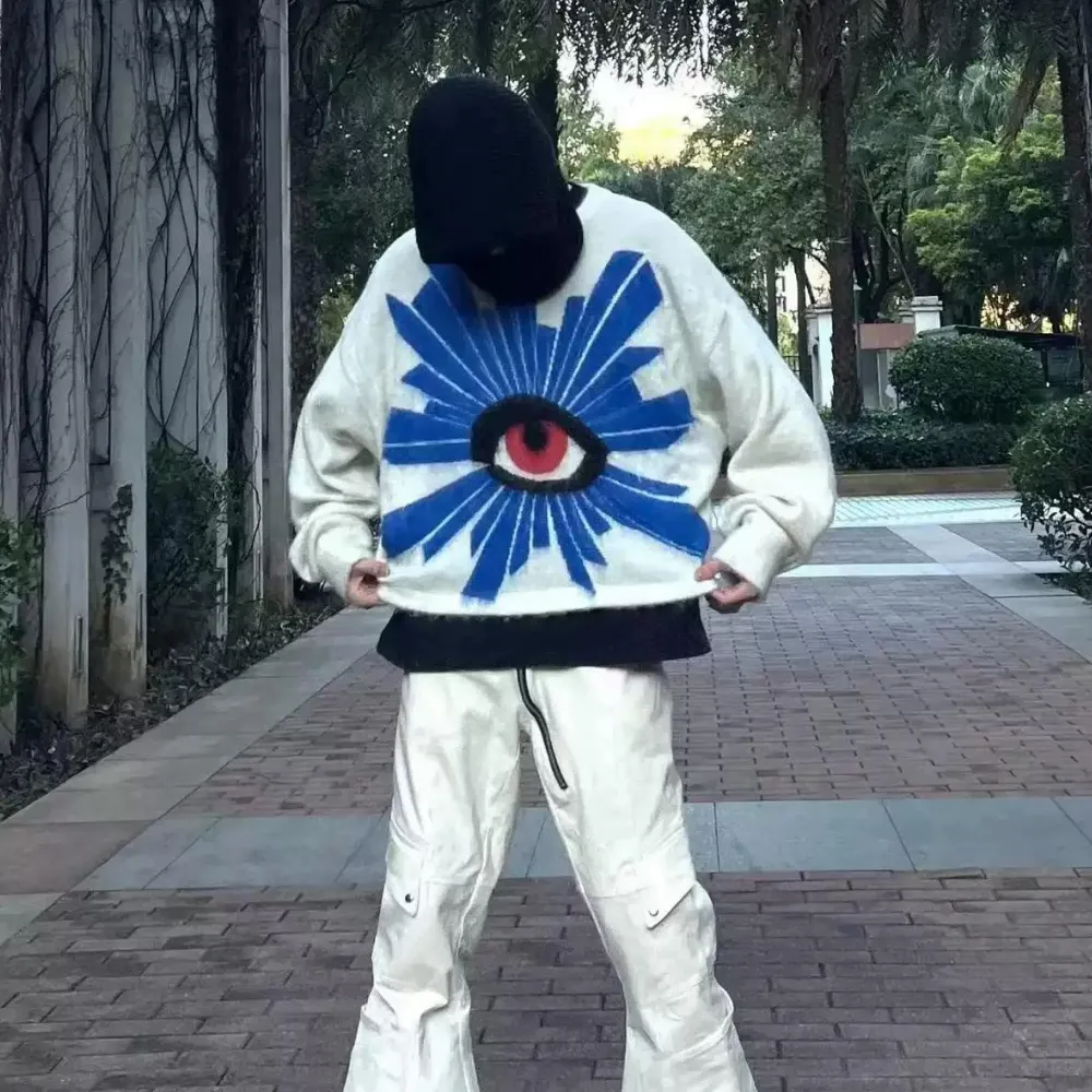Eye Of Truth Mohair Sweater