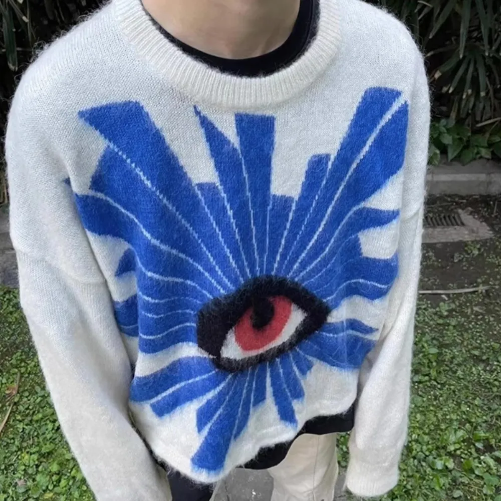 Eye Of Truth Mohair Sweater