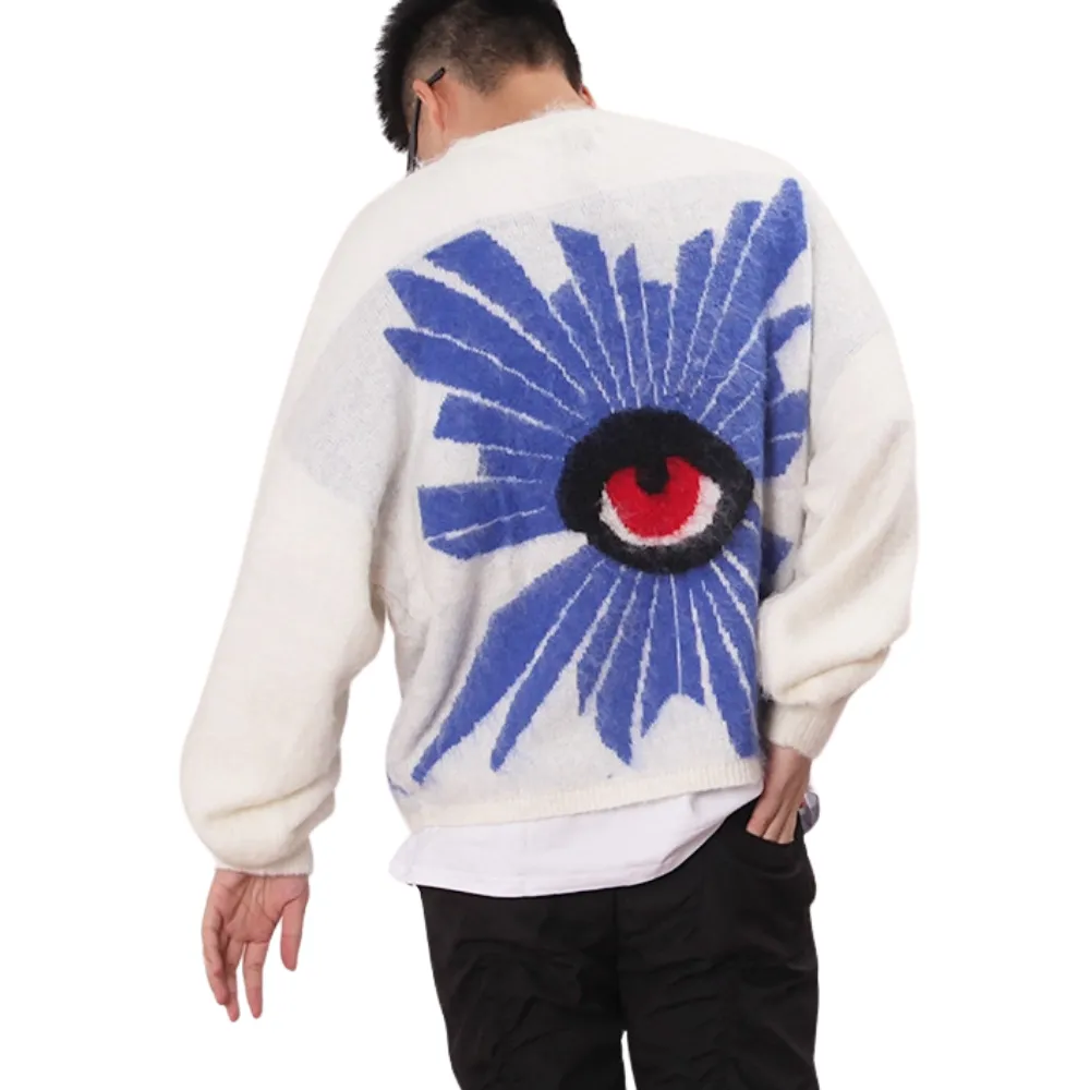 Eye Of Truth Mohair Sweater