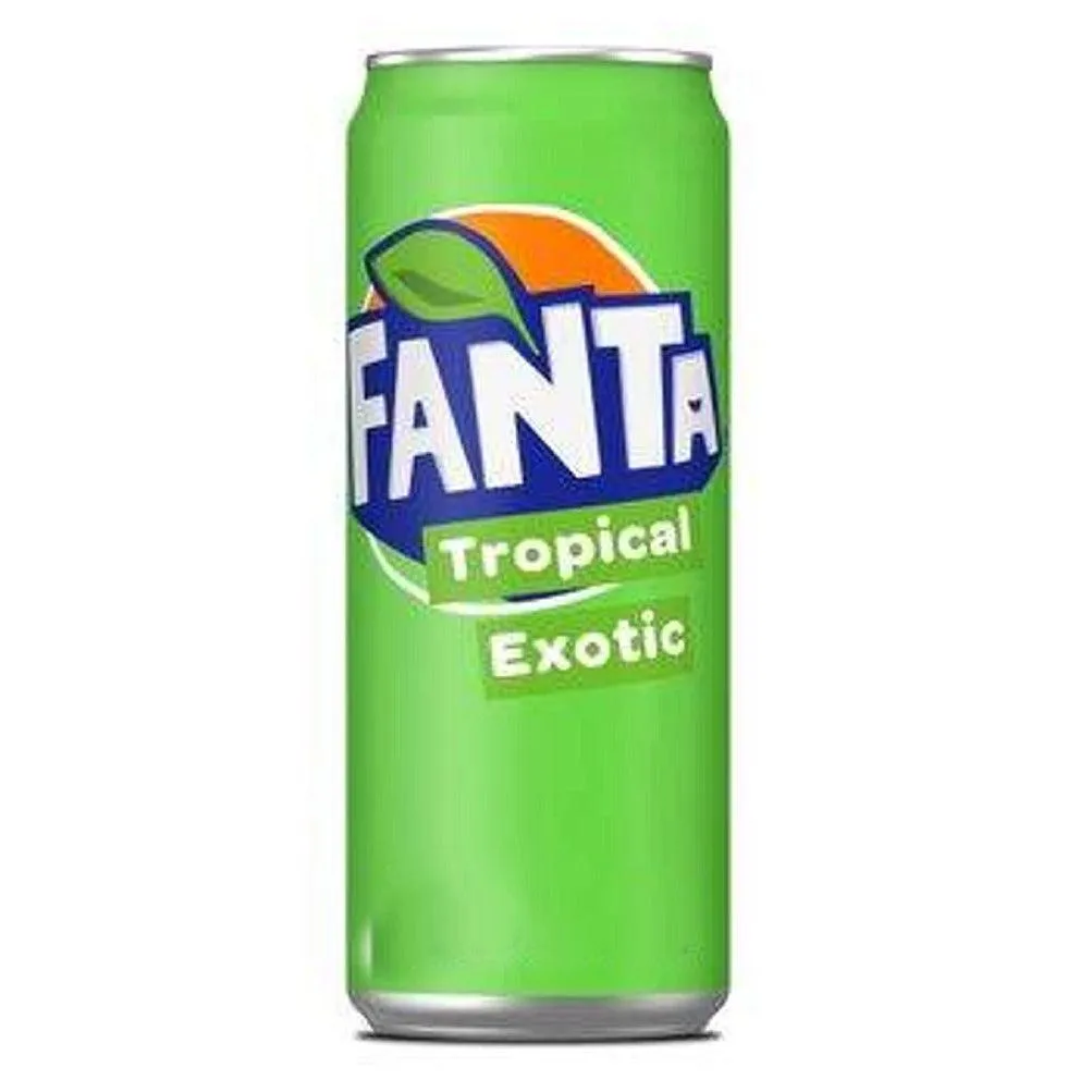 Fanta Tropical ( European ) Can - 330 ml