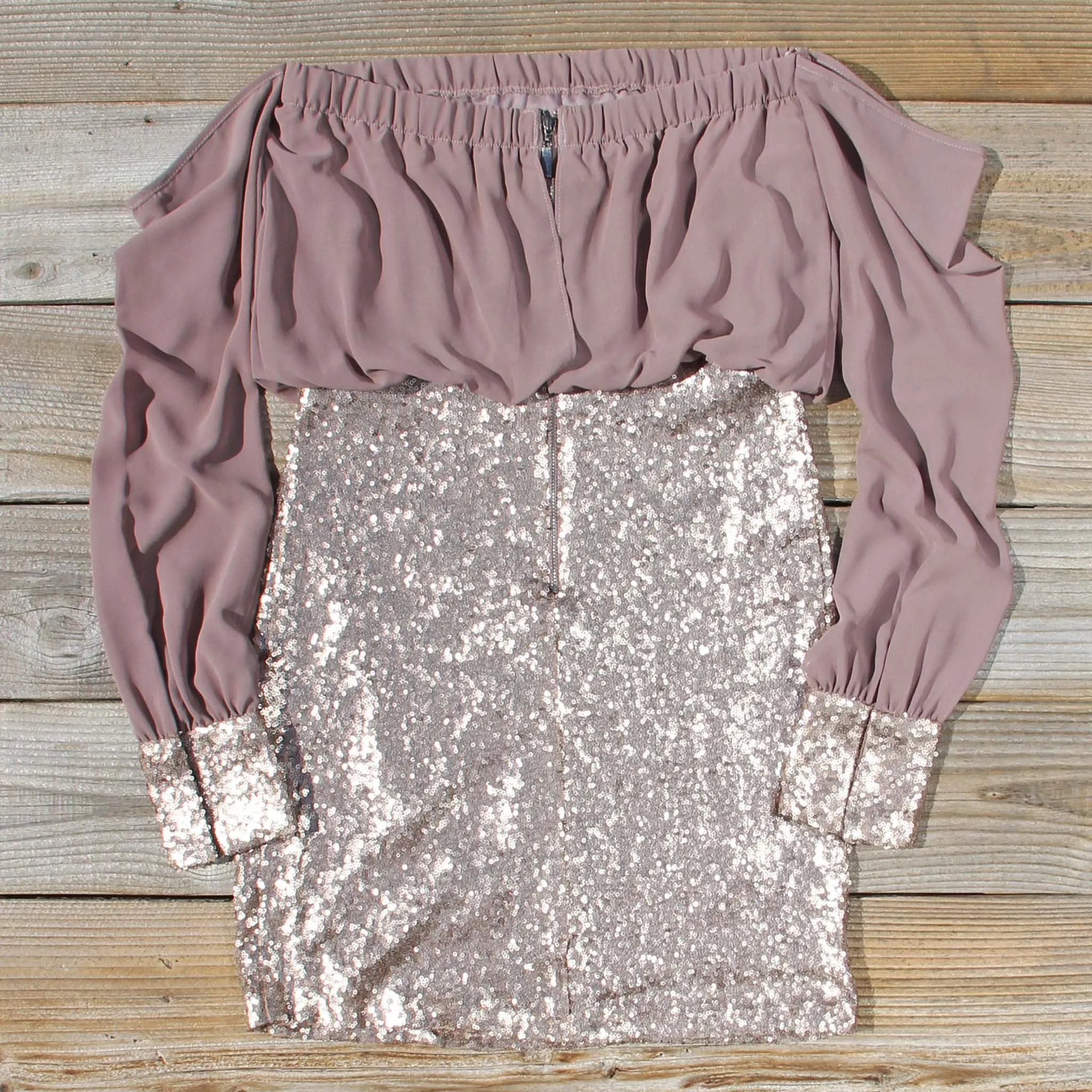 Fields of Sequins Dress
