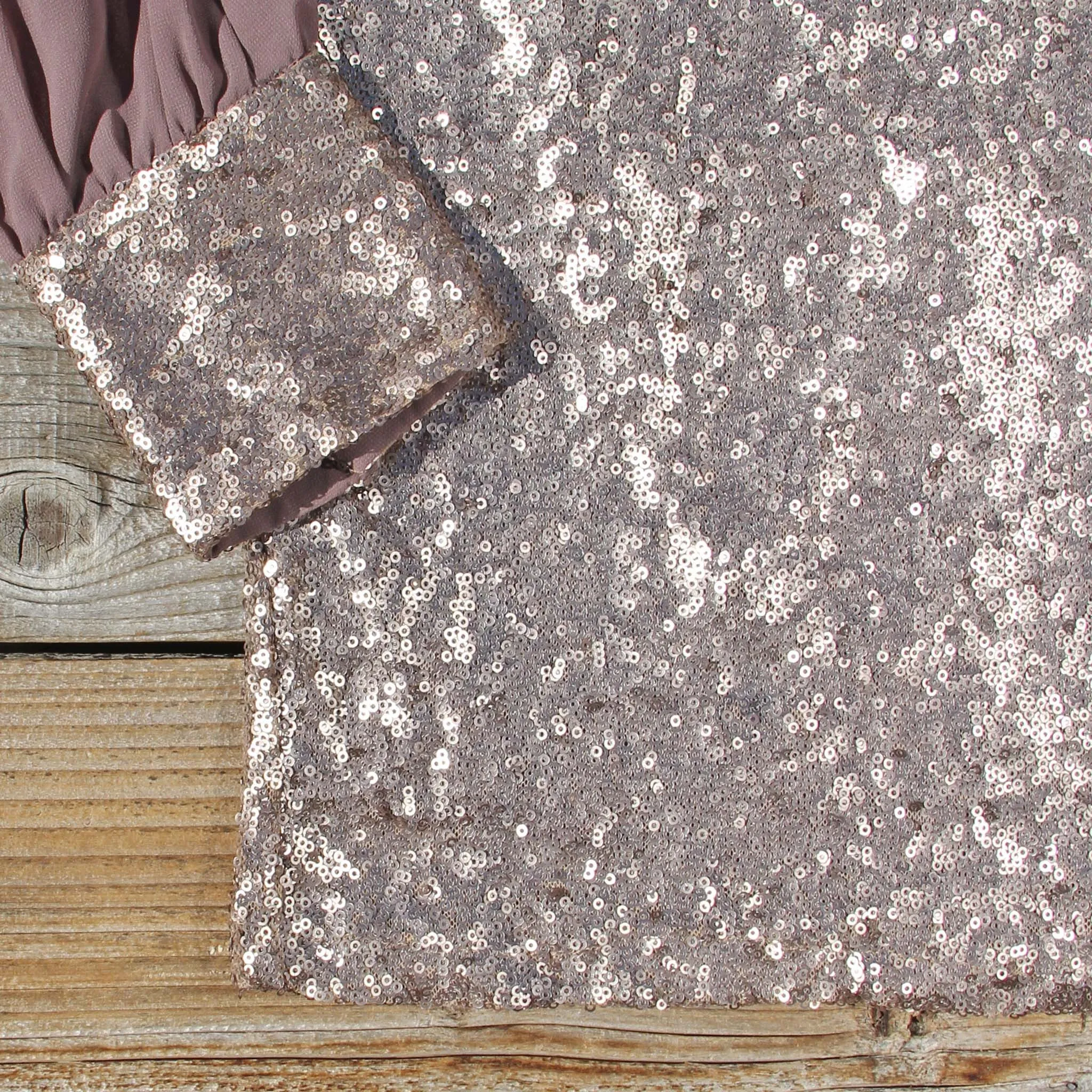 Fields of Sequins Dress