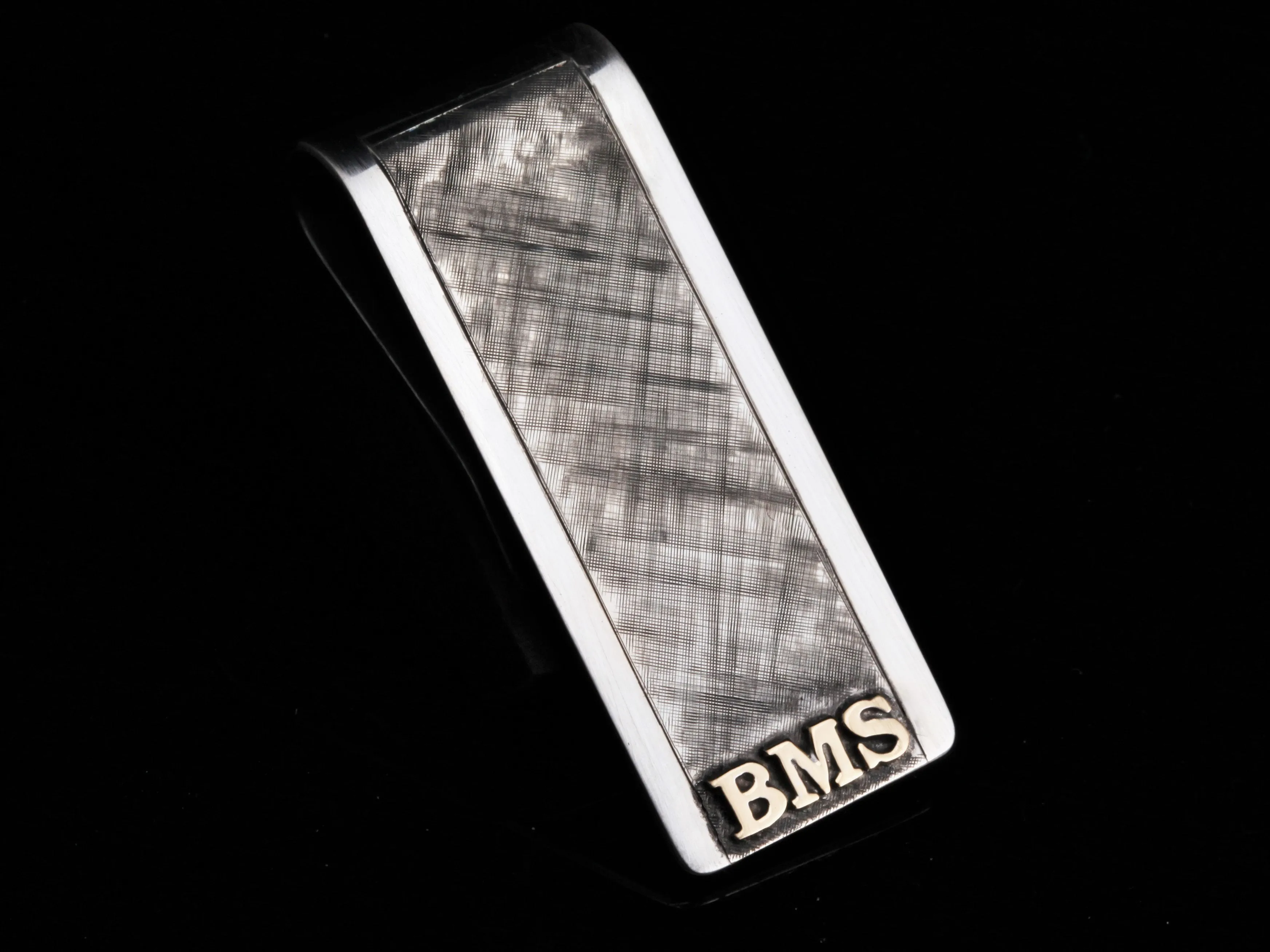 Florentine and 14k Money Clip