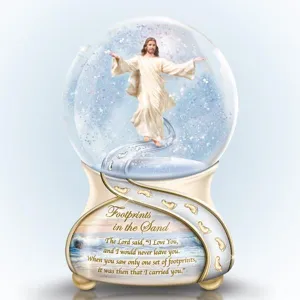 Footprints Glittler Globe