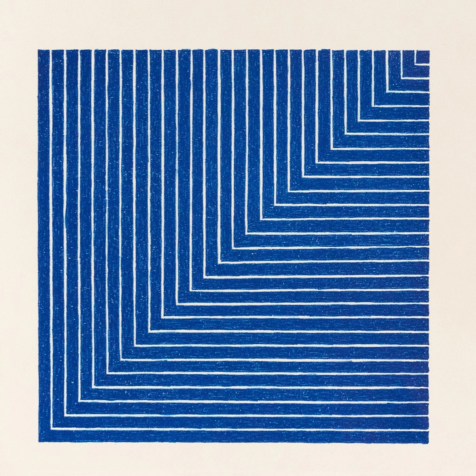 FRANK STELLA “HAMPTON ROADS”, 1971
