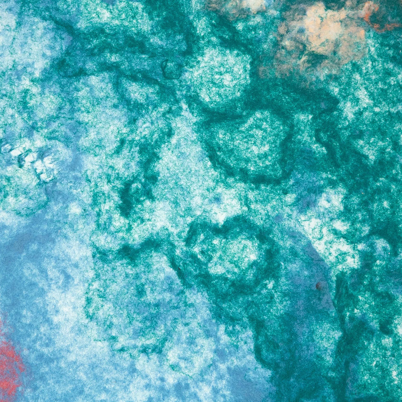 FRIEDEL DZUBAS "KALEIDOSCOPE" MONOTYPE, 1982
