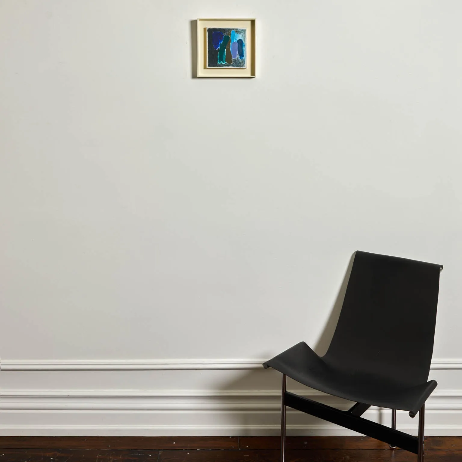FRIEDEL DZUBAS "MERGING DARKNESS" PAINTING, 1974