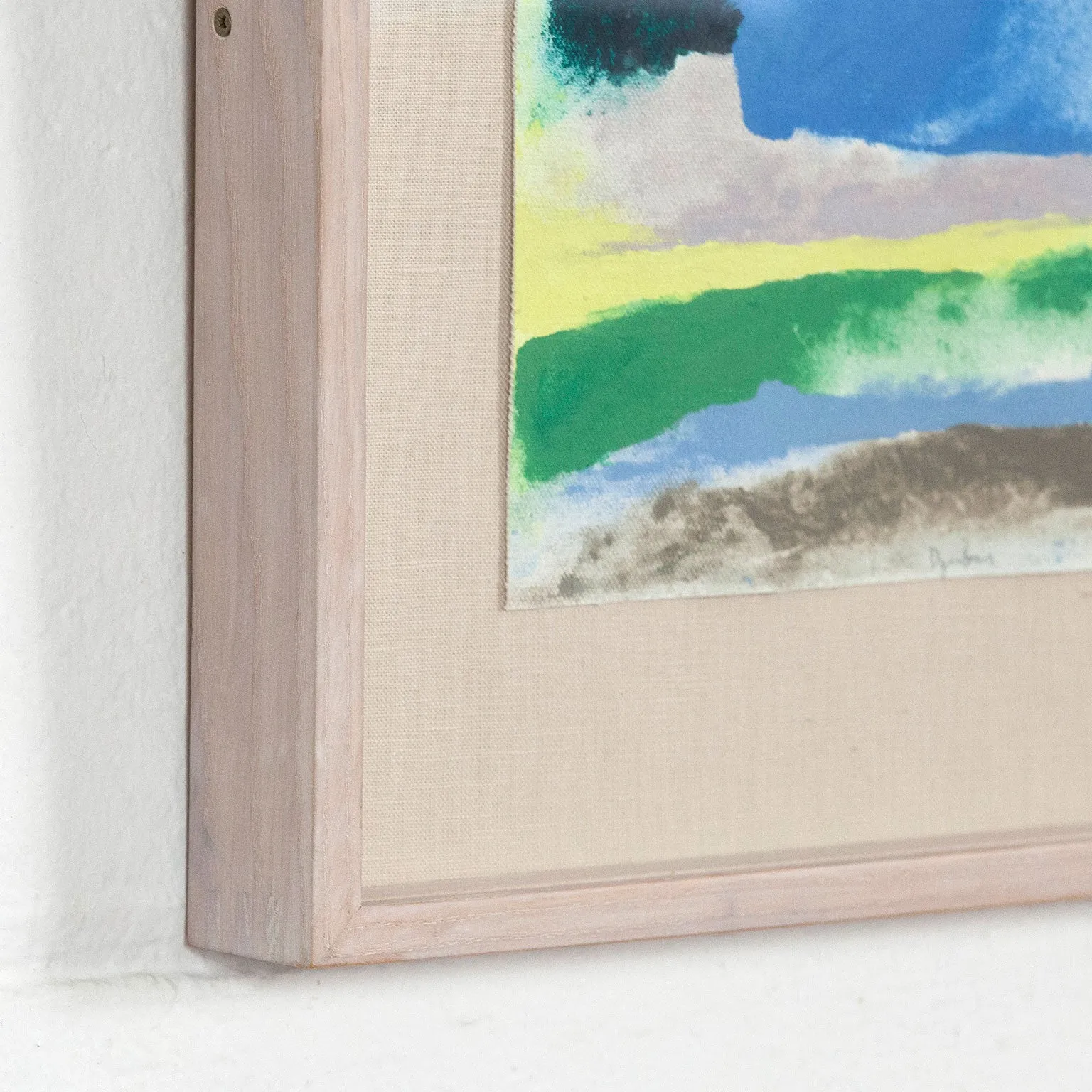 FRIEDEL DZUBAS "NORTH LEDGE" PAINTING, 1975