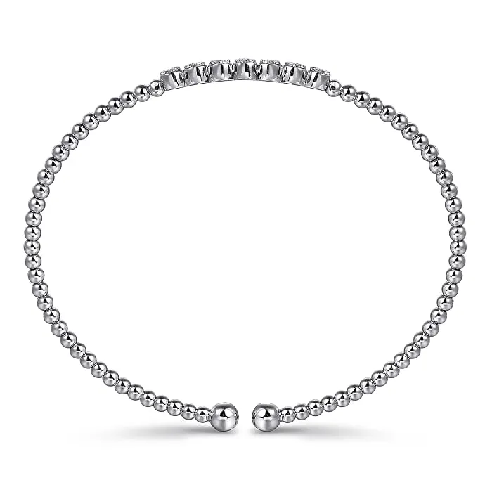 Gabriel & Co. Bujukan Cluster Diamond Stations Bracelet