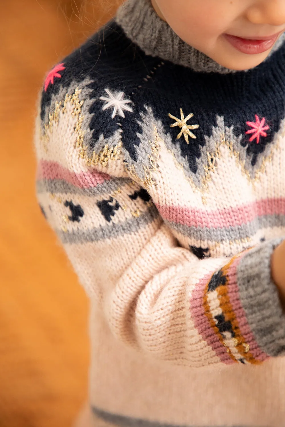 Girls Jacquard Amboise Jumper