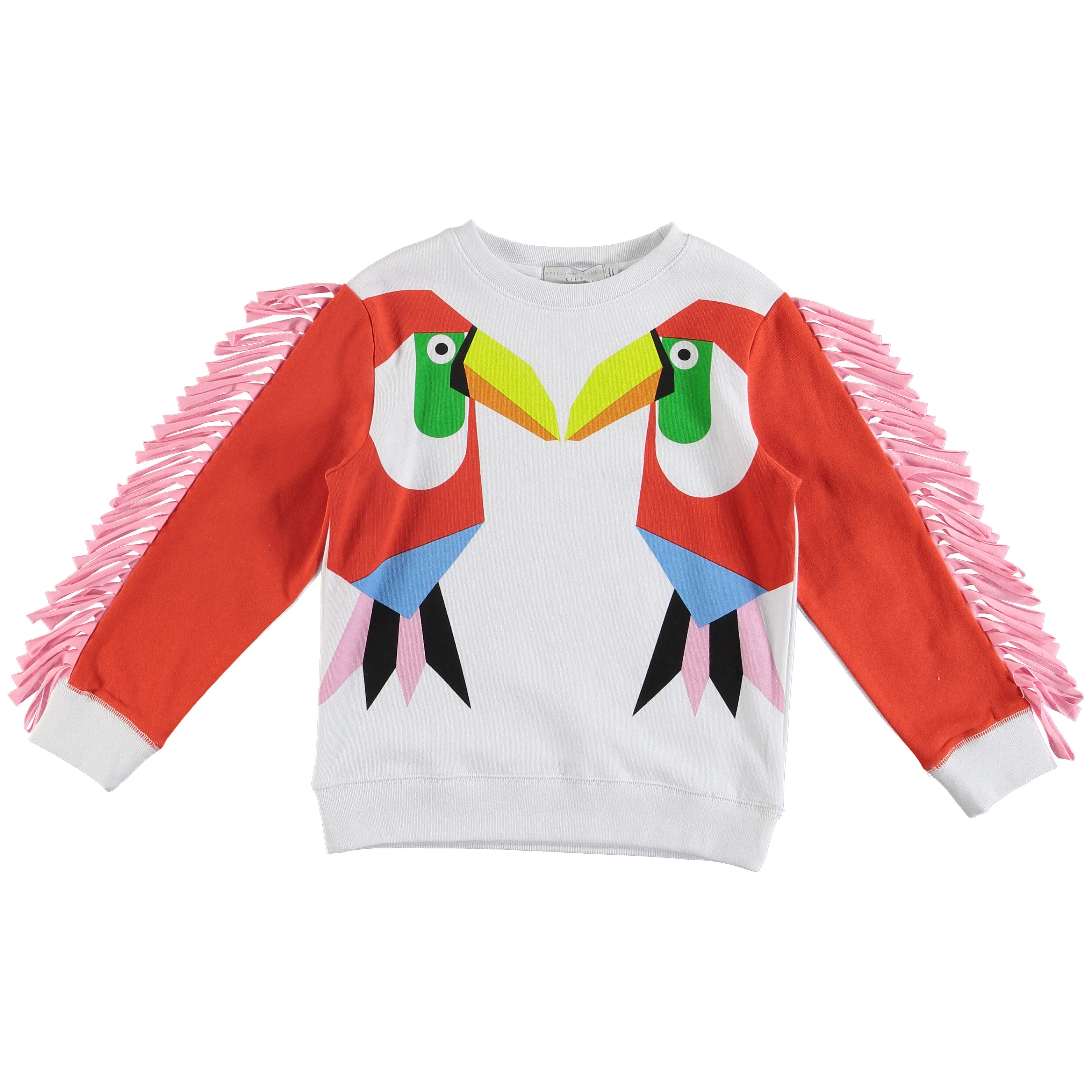 Girls Toucan Print Sweater