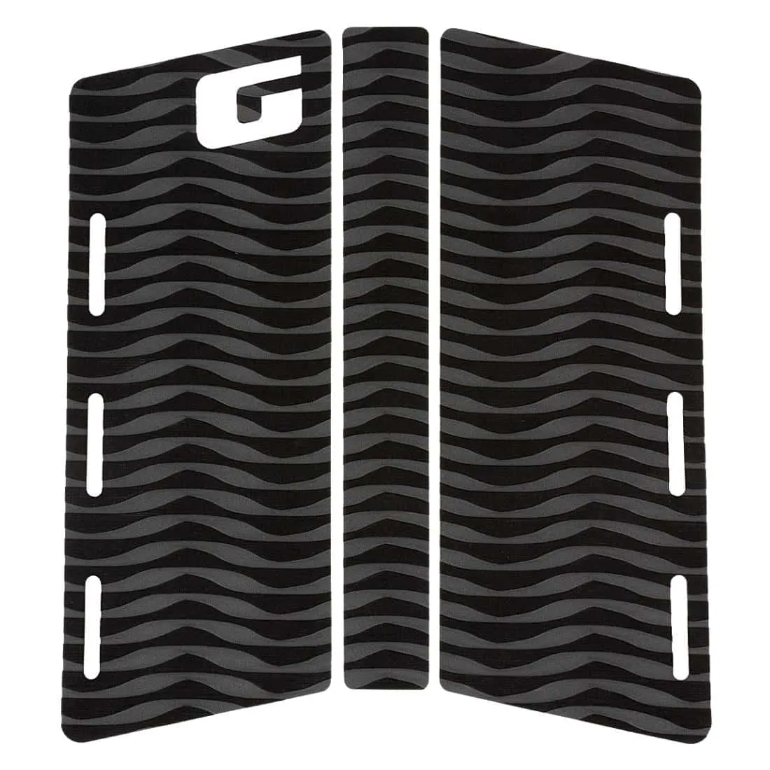 Gorilla Surf Warp Mid Heritage Front Foot Traction Pad - Charcoal