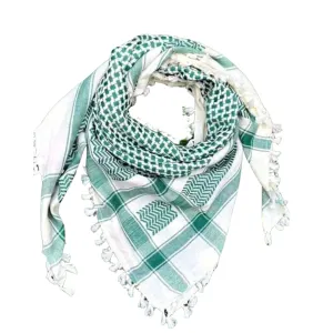 Green & White Kuffiyeh
