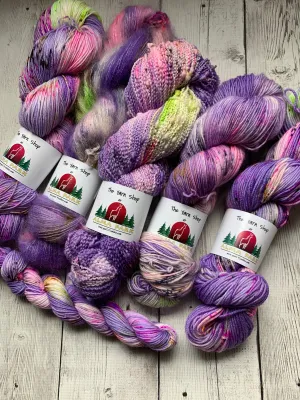 Gypsys, Tramps, and Thieves -  Handpainted/speckled  Multiple Yarn Weights  -  RTS