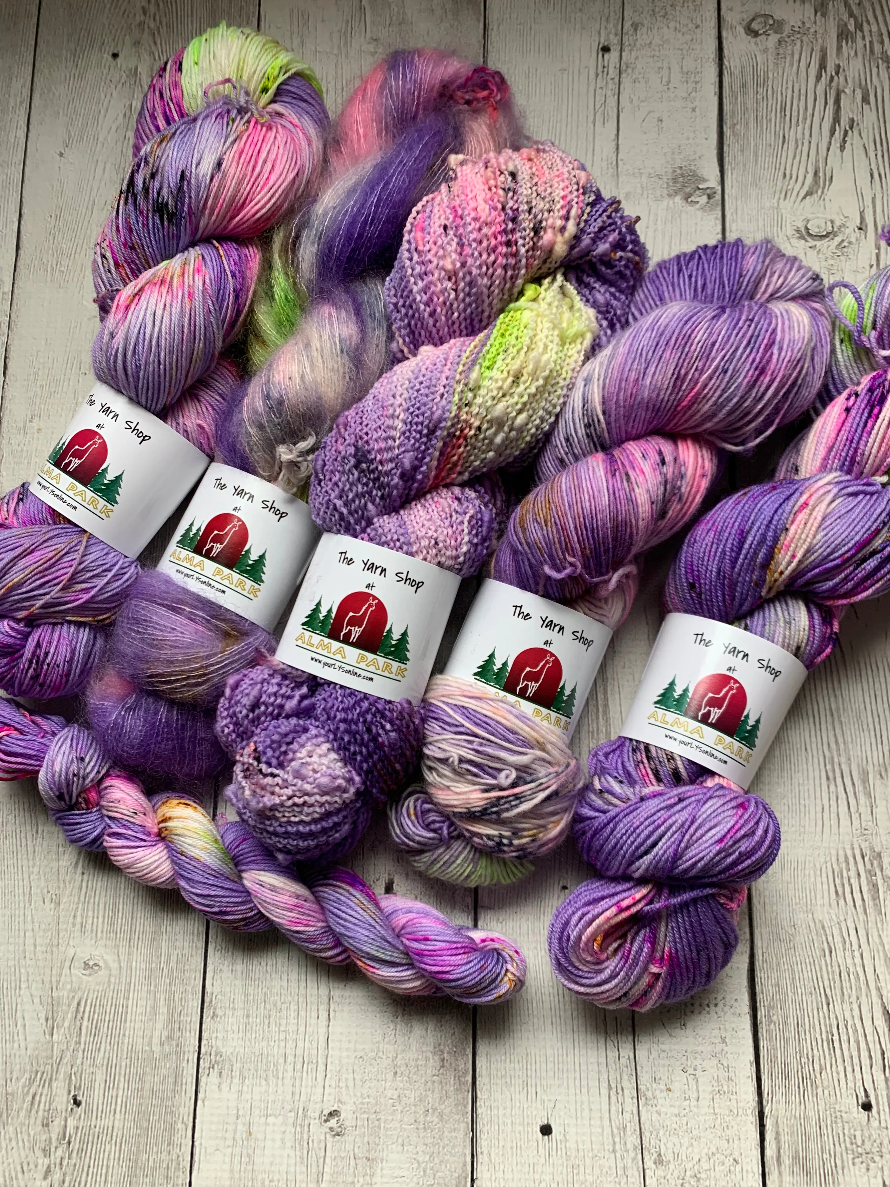 Gypsys, Tramps, and Thieves -  Handpainted/speckled  Multiple Yarn Weights  -  RTS